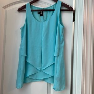 Teal tank tank blouse